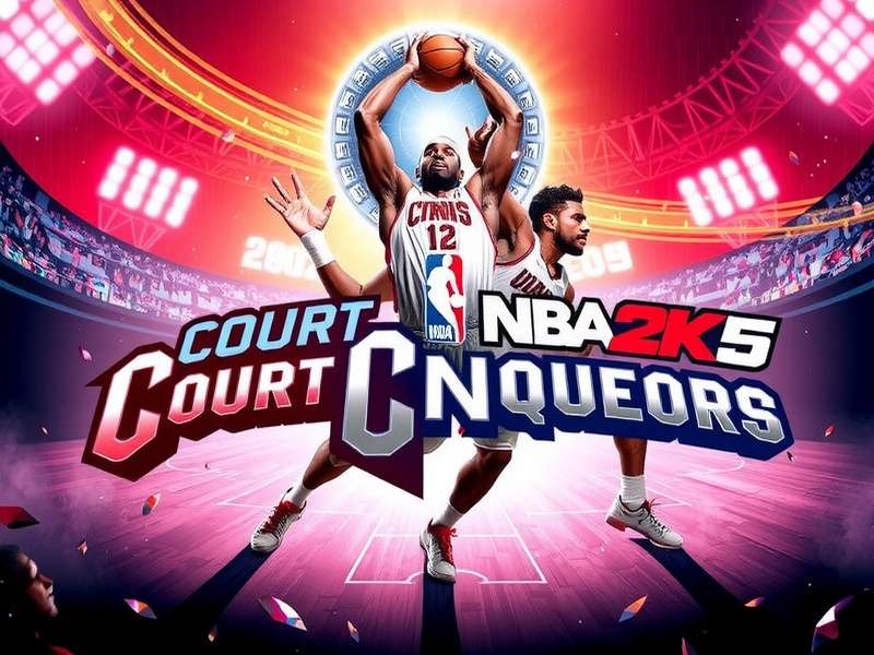 NBA 2K25 Court Conquerors India Edition Cover Art